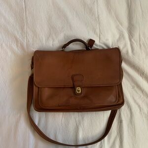 Vintage Leather Coach bag